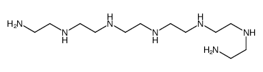 N'-[2-[2-[2-[2-(2-aminoethylamino)ethylamino]ethylamino]ethylamino]ethyl]ethane-1,2-diamine Structure