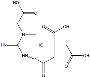 肌酸柠檬酸结构式