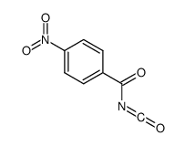 4-nitrobenzoyl isocyanate Structure
