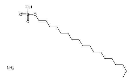 ammonium octadecyl sulphate Structure