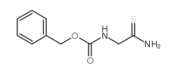 N-苄氧甲酰甘氨酸硫代酰胺结构式
