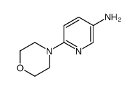 6-(4-Morpholinyl)-3-pyridinamine Structure