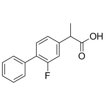 氟比洛芬结构式