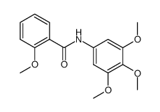 N-(2-Methoxyphenyl)-3,4,5-trimethoxybenzamide Structure
