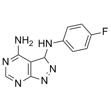 N3-(4-氟苯基)-1H-吡唑并[3,4-D]嘧啶-3,4-二胺图片