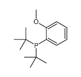 ditert-butyl-(2-methoxyphenyl)phosphane Structure
