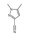 1,5-二甲基-1H-吡唑-3-甲腈结构式