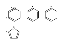 triphenyl(thiophen-2-yl)stannane Structure