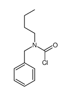 N-benzyl-N-butylcarbamoyl chloride结构式