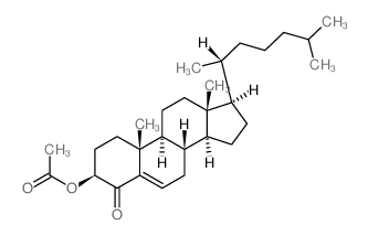 Cholest-5-en-4-one,3-(acetyloxy)-, (3b)- (9CI) picture