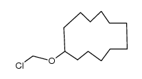 cyclododecyloxymethyl chloride Structure