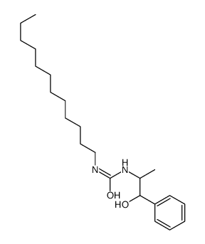 1-dodecyl-3-[(1S,2R)-1-hydroxy-1-phenylpropan-2-yl]urea结构式