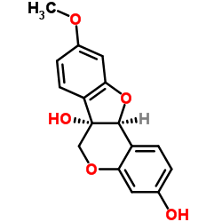 6A-羟基美迪紫檀素结构式