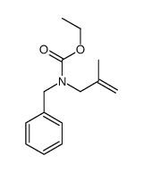 ethyl N-benzyl-N-(2-methylprop-2-enyl)carbamate Structure