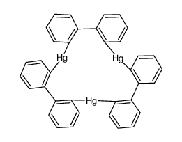 ortho-(Hg-biphenyl)3 Structure