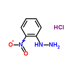 2-Nitrophenylhydrazine hydrochloride Structure