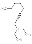 N,N-diethyloct-2-yn-1-amine结构式