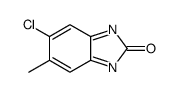 5-氯-6-甲基苯并咪唑-2-酮结构式