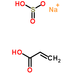 Sodium hydrogen sulfite-acrylic acid (1:1:1) Structure