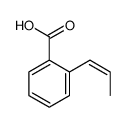 2-prop-1-enylbenzoic acid结构式