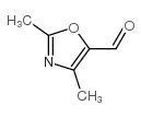 2,4-二甲基恶唑-5-甲醛结构式