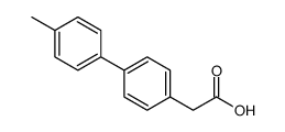 2-(4-甲基-[1,1-联苯]-4-基)乙酸结构式