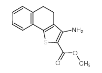 3-氨基-4,5-二氢萘并[1,2-b]噻吩-2-羧酸甲酯结构式