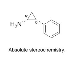 (1R,2R)-2-苯基环丙胺结构式