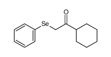 α-(phenylseleno)acetylcyclohexane Structure