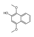 1,4-dimethoxynaphthalen-2-ol Structure