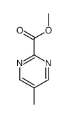 5-甲基嘧啶-2-羧酸甲酯结构式