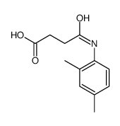3-[(2,4-二甲基苯基)氨基甲酰]丙酸结构式