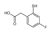 (4-fluoro-2-mercaptophenyl)acetic acid结构式