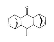 Dimethano-1,4: 5,8 methylene-10 octahydro-1,4,4a,5,8,8a,9a,10a 9H, 10H-anthracenone-9 Structure