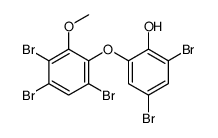 2,4-dibromo-6-(3,4,6-tribromo-2-methoxyphenoxy)phenol Structure