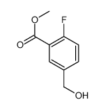 Methyl 2-fluoro-5-(hydroxymethyl)benzoate Structure