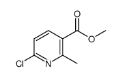 2-甲基-6-氯吡啶-3-羧酸甲酯结构式
