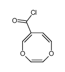 1,4-Dioxocin-6-carbonyl chloride (9CI) Structure