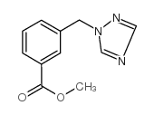 3-(1H-1,2,4-噻唑-1-甲基)苯甲酸甲酯结构式