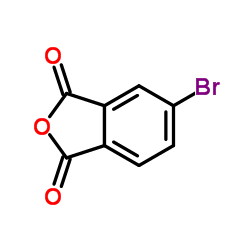 4-Bromophthalicanhydride structure