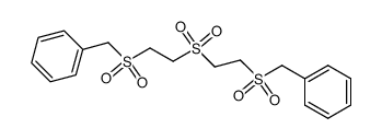bis-(2-phenylmethanesulfonyl-ethyl)-sulfone Structure