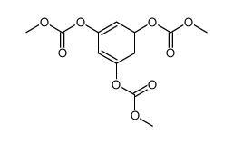 1,3,5-tris-methoxycarbonyloxy-benzene Structure