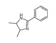 1H-Imidazole,4,5-dihydro-4,5-dimethyl-2-phenyl- Structure