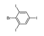 2-bromo-1,3,5-triiodo-benzene Structure