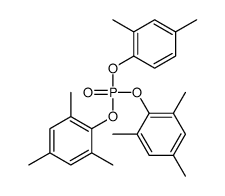 (2,4-dimethylphenyl) bis(2,4,6-trimethylphenyl) phosphate Structure