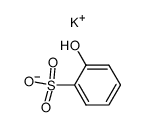 potassium 2-hydroxybenzenesulfonate结构式