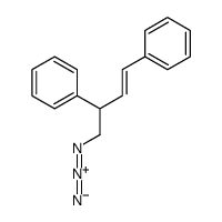 (1-azido-4-phenylbut-3-en-2-yl)benzene Structure