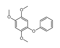 1,2,4-trimethoxy-5-phenoxybenzene Structure
