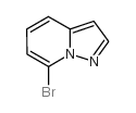 7-溴吡唑并[1,5-a]吡啶结构式