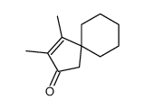 3,4-dimethylspiro[4.5]dec-3-en-2-one结构式